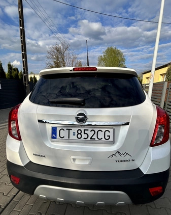 Opel Mokka cena 46900 przebieg: 148800, rok produkcji 2013 z Toruń małe 631